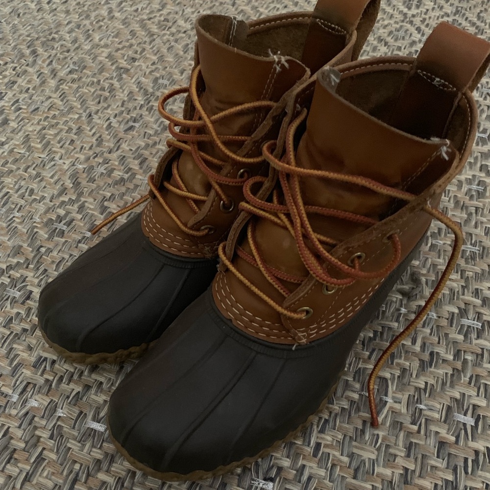 L.L.Bean 6” Duck Boots, Size 6